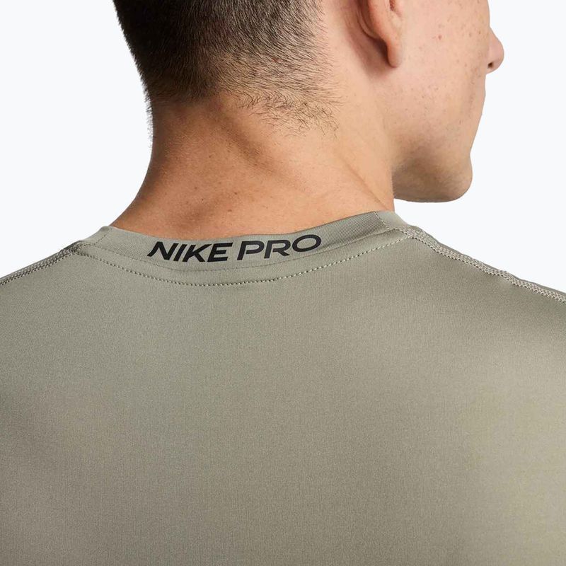 Футболка для тренувань чоловіча Nike Pro Dri-Fit Sleeveless Top light army/black 5