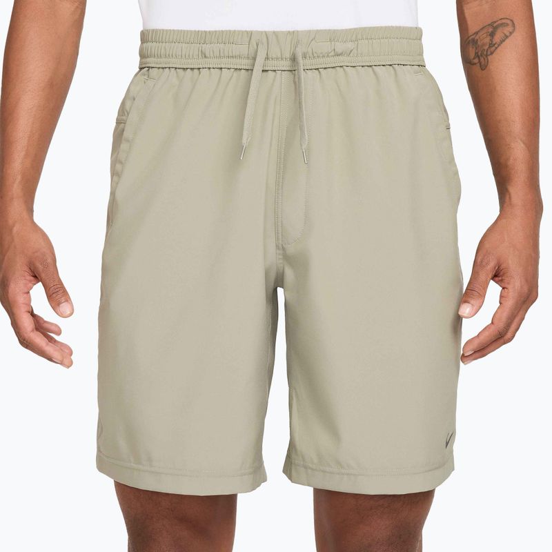 Чоловічі шорти для бігу Nike Form Dri-Fit Unlined 9" light army/black 3