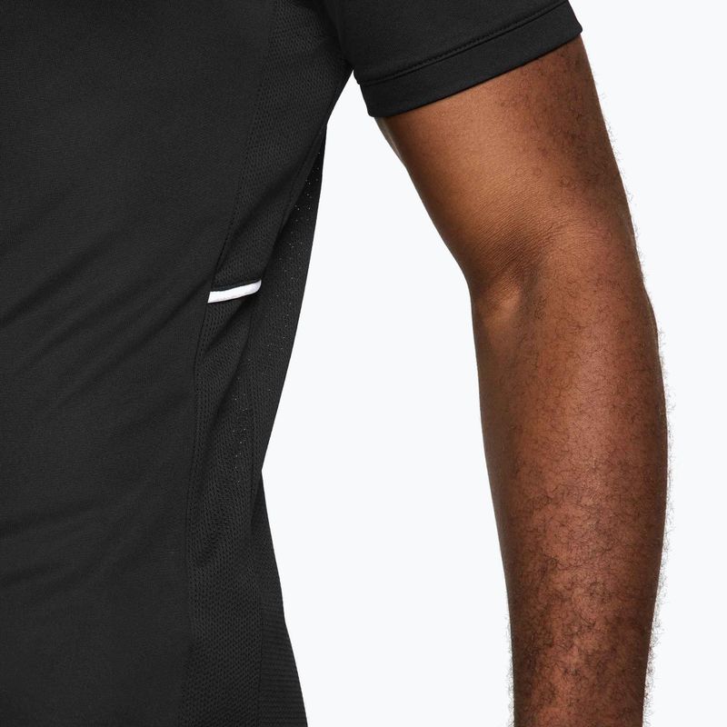 Футболка футбольна чоловіча Nike Academy Dri-Fit black/black/white/white 5