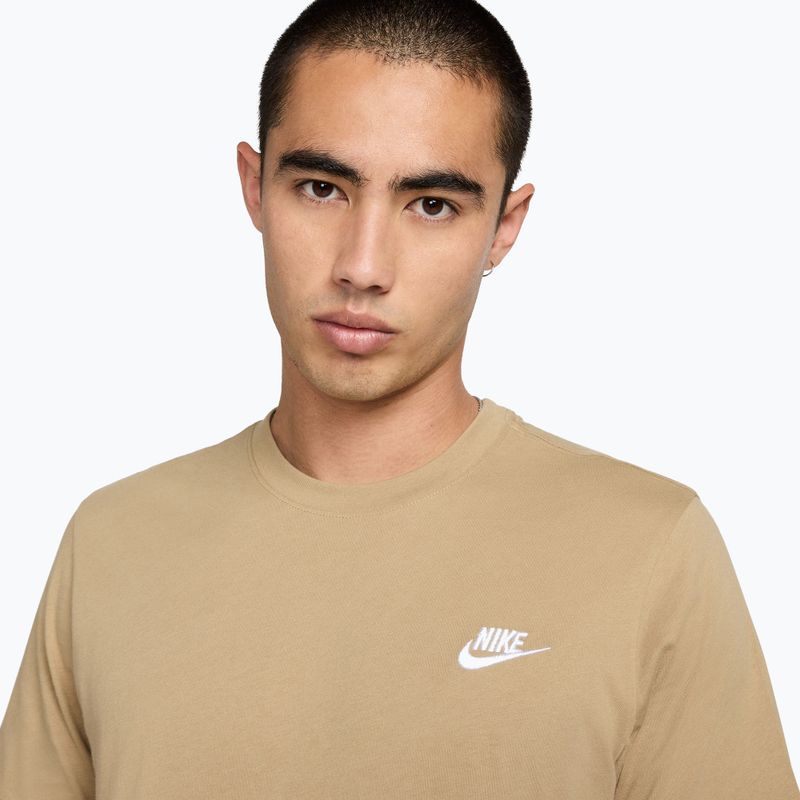 Чоловіча футболка Nike Sportswear Club parachute beige 4