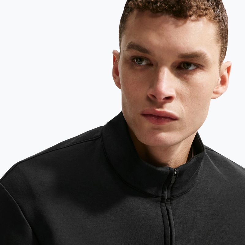 Кофта тренувальна чоловіча Nike 24.7 ImpossiblySoft Black/Dark Smoke Grey 5