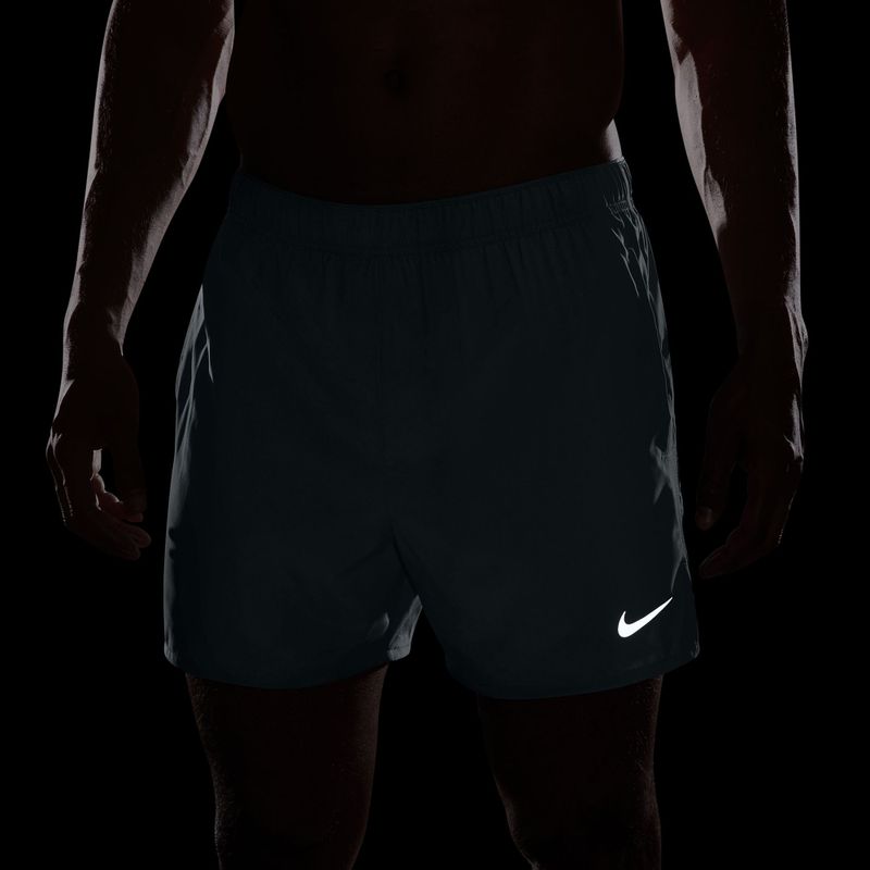 Шорти чоловічі Nike Dri-Fit Challenger 5" 2in1 smoke grey/dark smoke grey 10