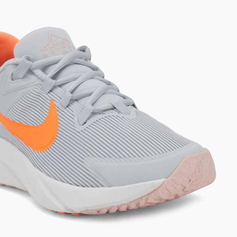 Кросівки для бігу дитячі Nike Star Runner 4 pure platinum/echo pink/peach cream 7