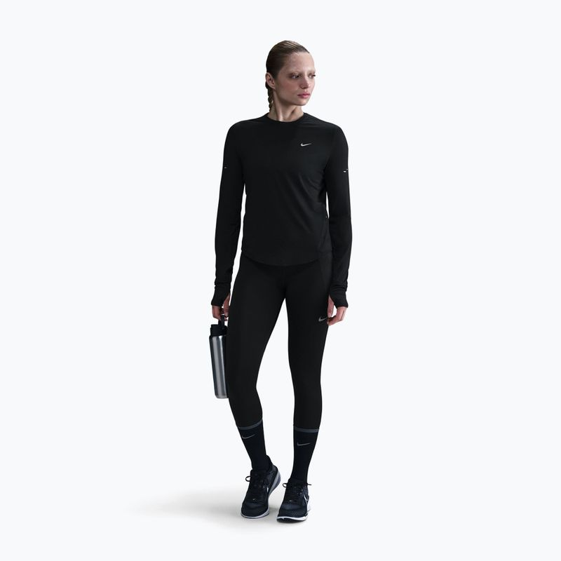 Лонгслів для бігу жіночий Nike Swift Dri-Fit UV black 2