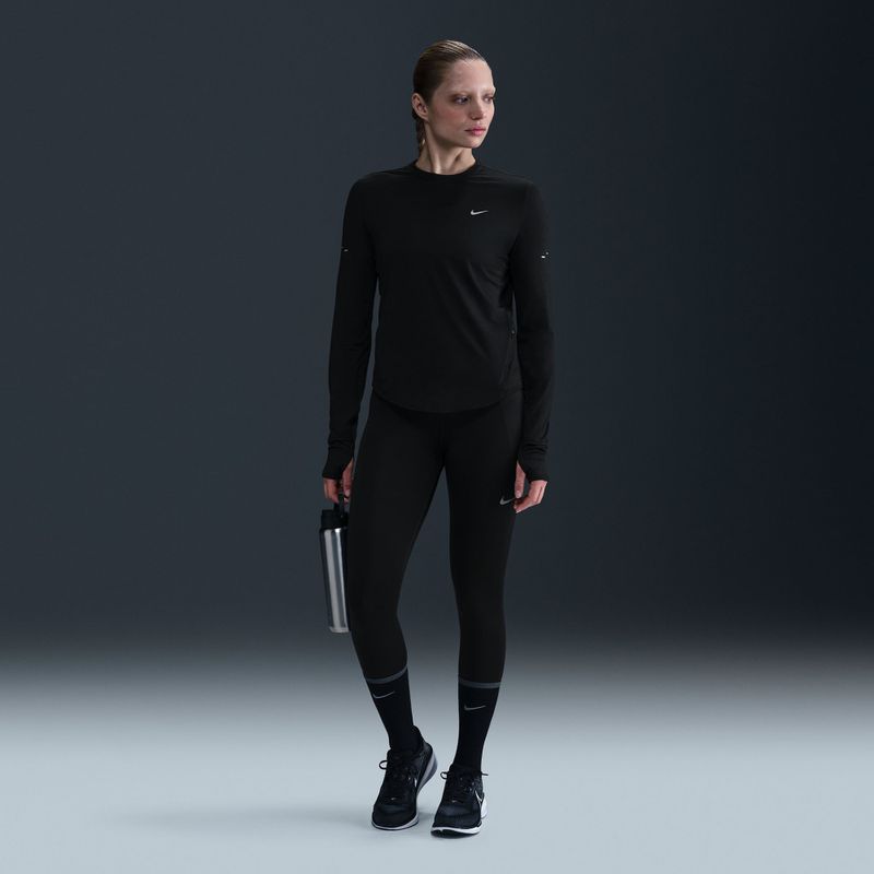 Жіноча бігова лонгслівка Nike Swift Dri-Fit UV black 8