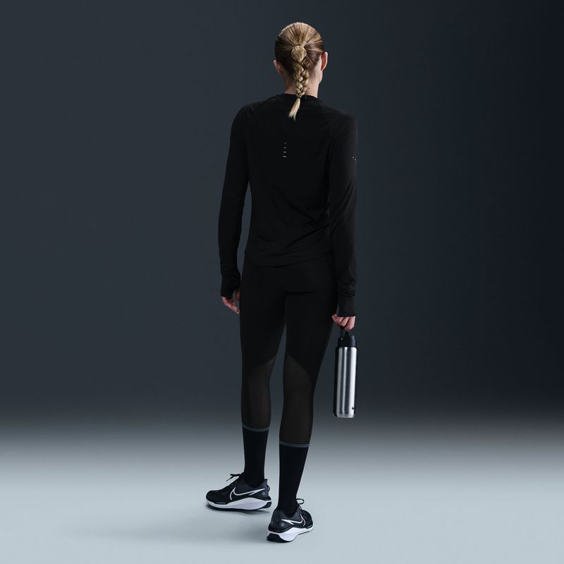 Жіноча бігова лонгслівка Nike Swift Dri-Fit UV black 9