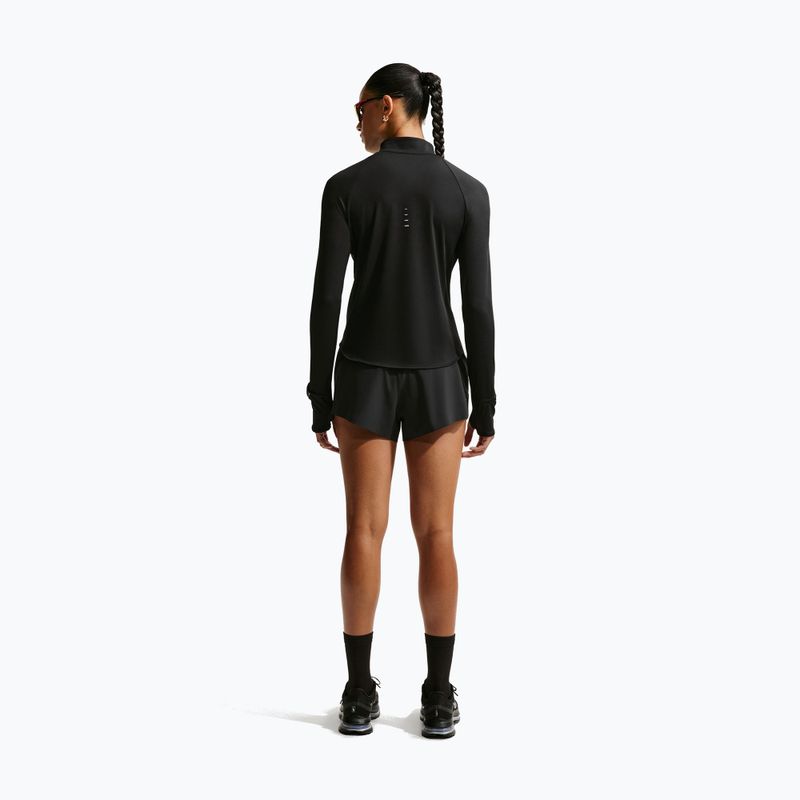 Кофта для бігу жіноча Nike Swift Dri-FIT UV 1/4-Zip black 3