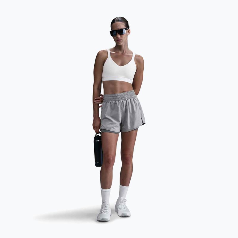 Шорти жіночі Nike One Dri-Fit High-Waisted 3" 2In1 smoke grey/heather 2