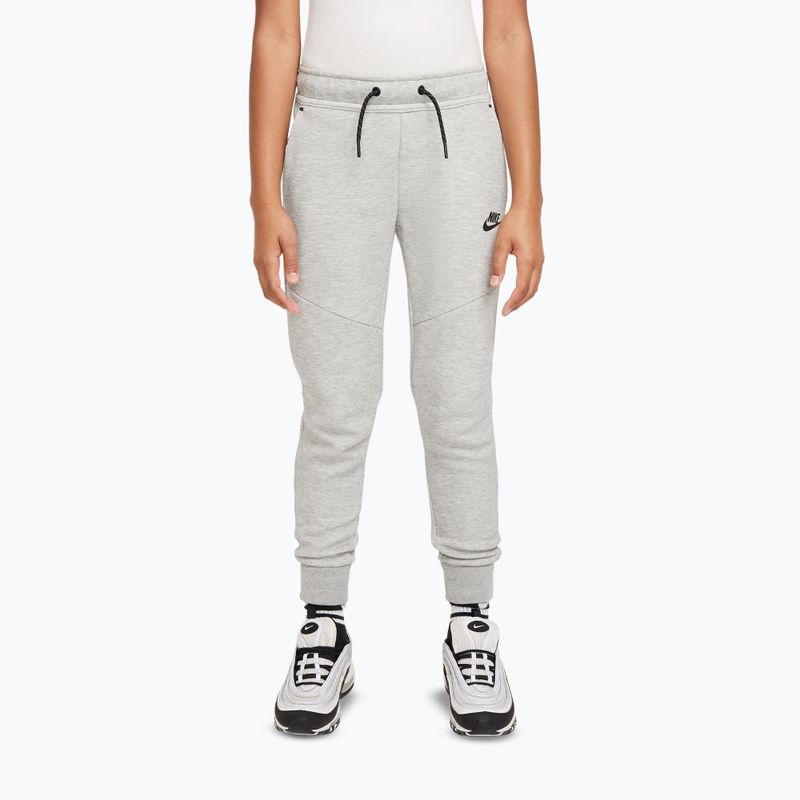 Штани дитячі Nike Sportswear Tech Fleece dark grey heather/black/black