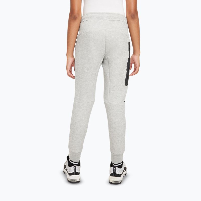 Штани дитячі Nike Sportswear Tech Fleece dark grey heather/black/black 3