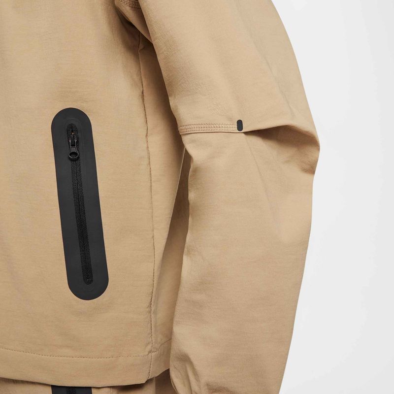 Куртка дитяча Nike Tech Woven parachute beige/parachute beige/black 6