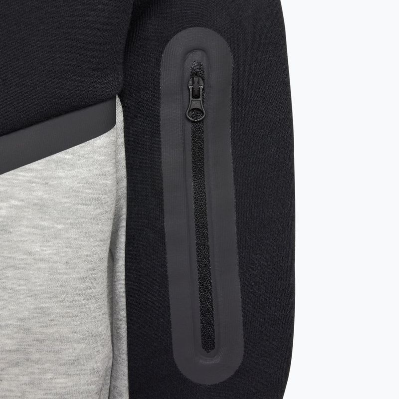 Кофта дитяча Nike Sportswear Tech Fleece Full Zip dark grey heather/black/black/black 7