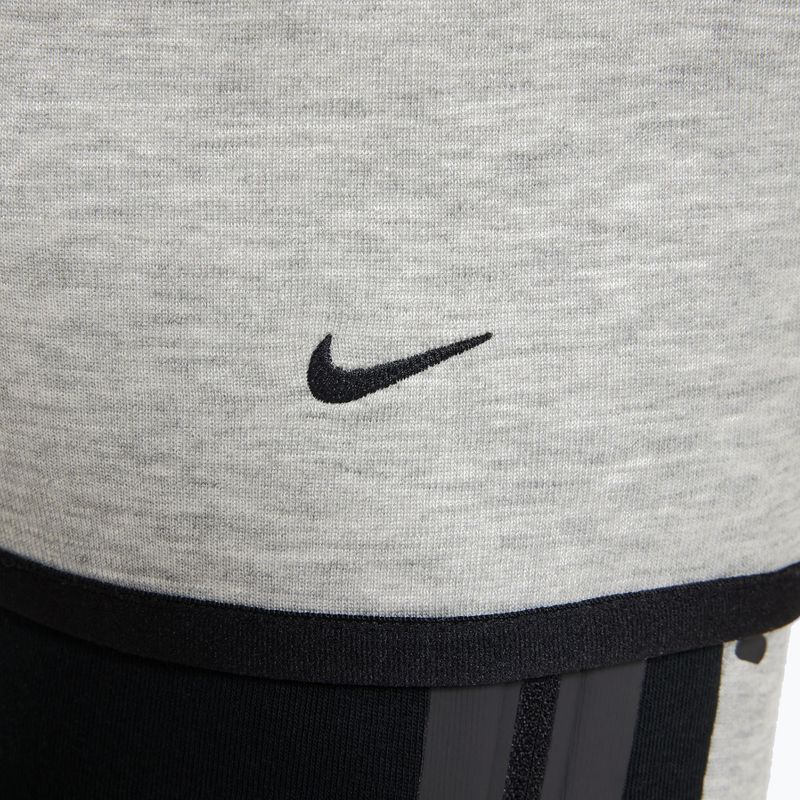 Кофта дитяча Nike Sportswear Tech Fleece Full Zip dark grey heather/black/black/black 8