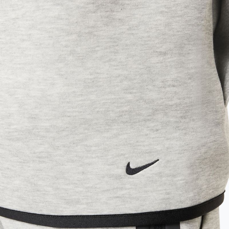 Кофта дитяча Nike Sportswear Tech Fleece dark grey heather/black/black 7