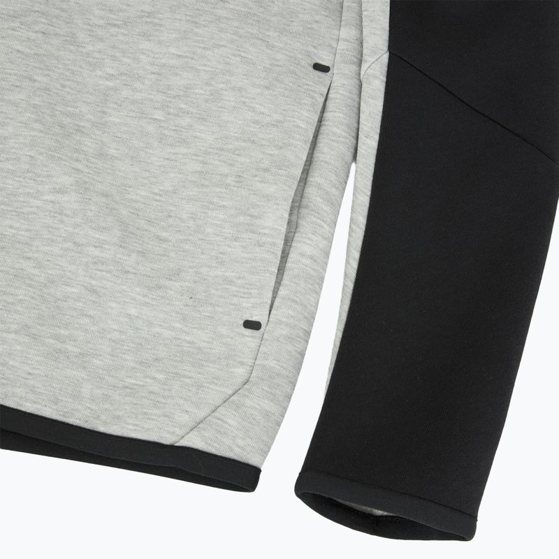 Кофта дитяча Nike Sportswear Tech Fleece Full-Zip dark grey heather/black/black/black 8
