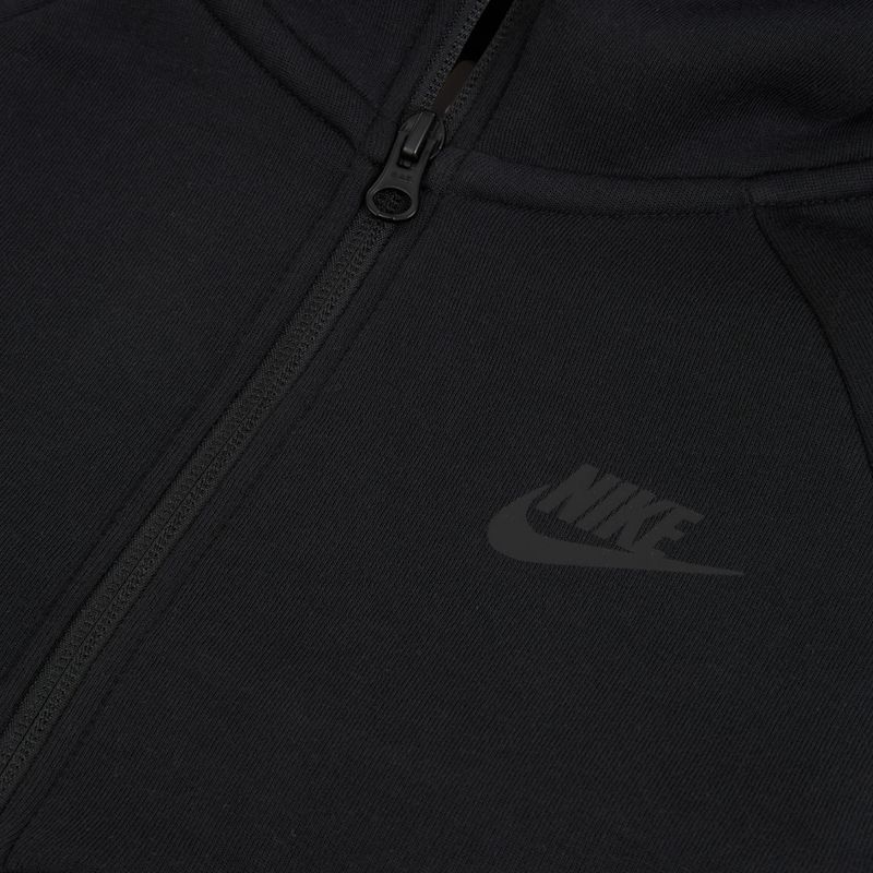 Кофта дитяча Nike Sportswear Tech Fleece Full Zip dark grey heather/black/black/black 11