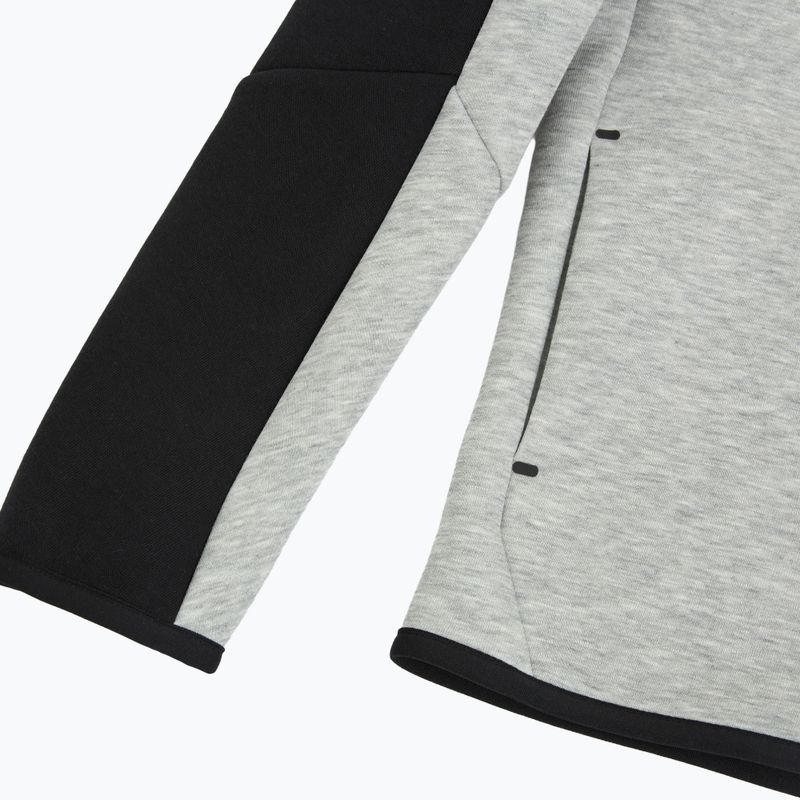 Кофта дитяча Nike Sportswear Tech Fleece Full Zip dark grey heather/black/black/black 12