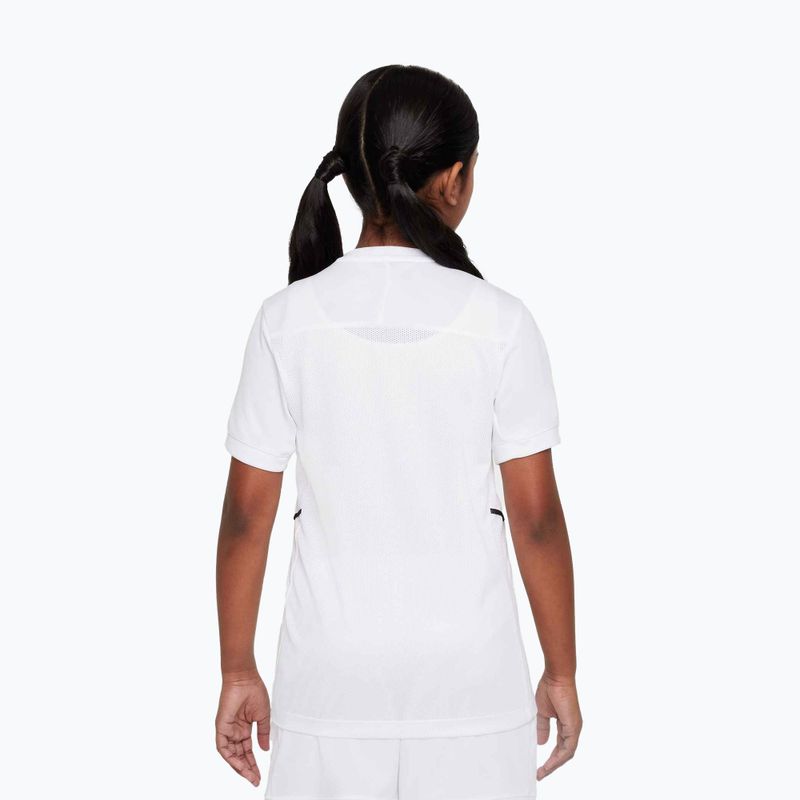 Дитяча футбольна футболка Nike Academy Dri-Fit Jr white/white/black/black 3