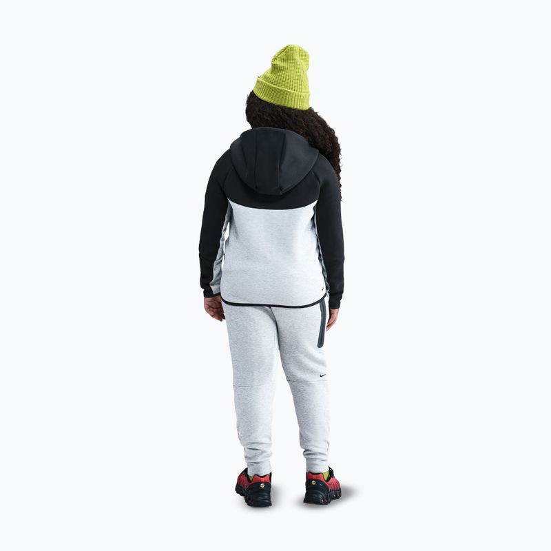 Кофта дитяча Nike Sportswear Tech Fleece Full-Zip dark grey heather/black/black/black 3