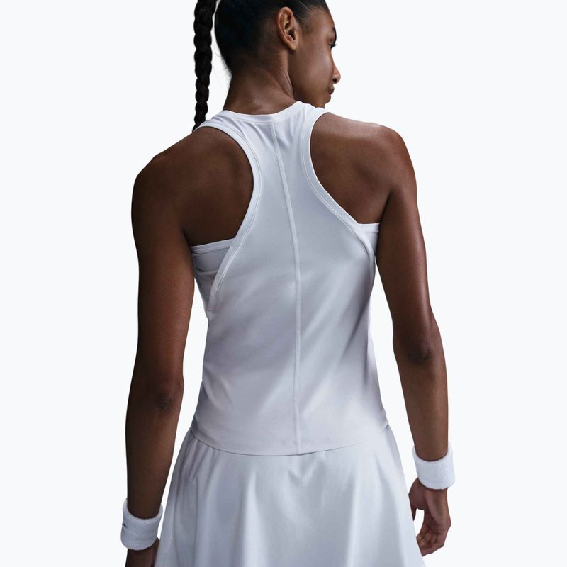 Футболка тенісна жіноча Nike Victory Dri-Fit Tank white/black 3