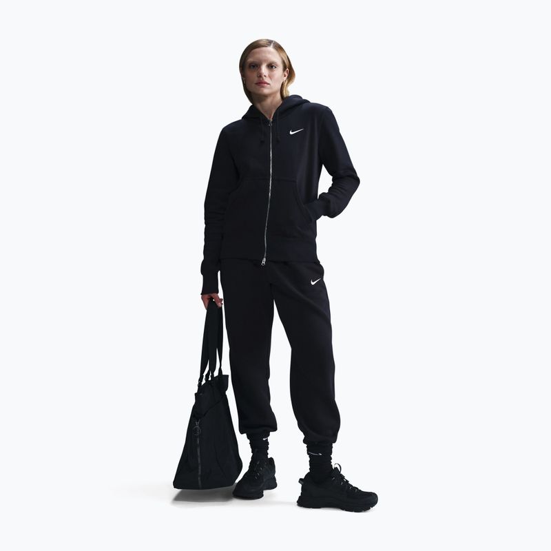 Кофта жіноча Nike Sportswear Phoenix Fleece Full Zip black/sail 2