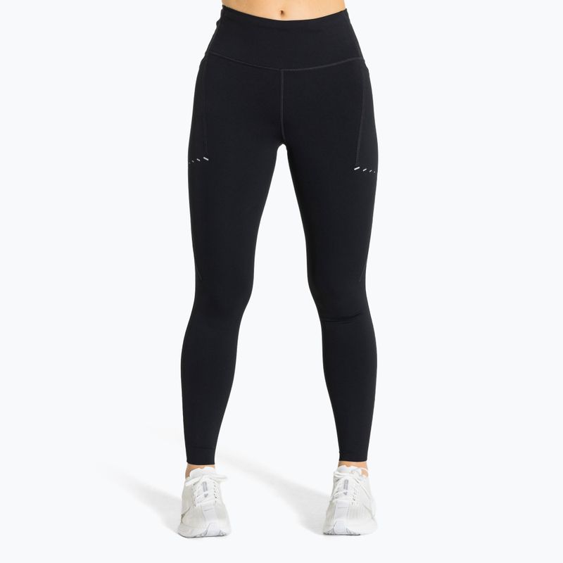 Легінси для бігу жіночі Nike Swift 7/8 black