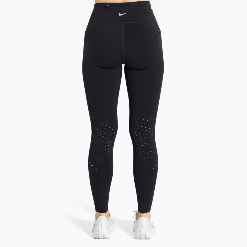 Легінси для бігу жіночі Nike Swift 7/8 black 2