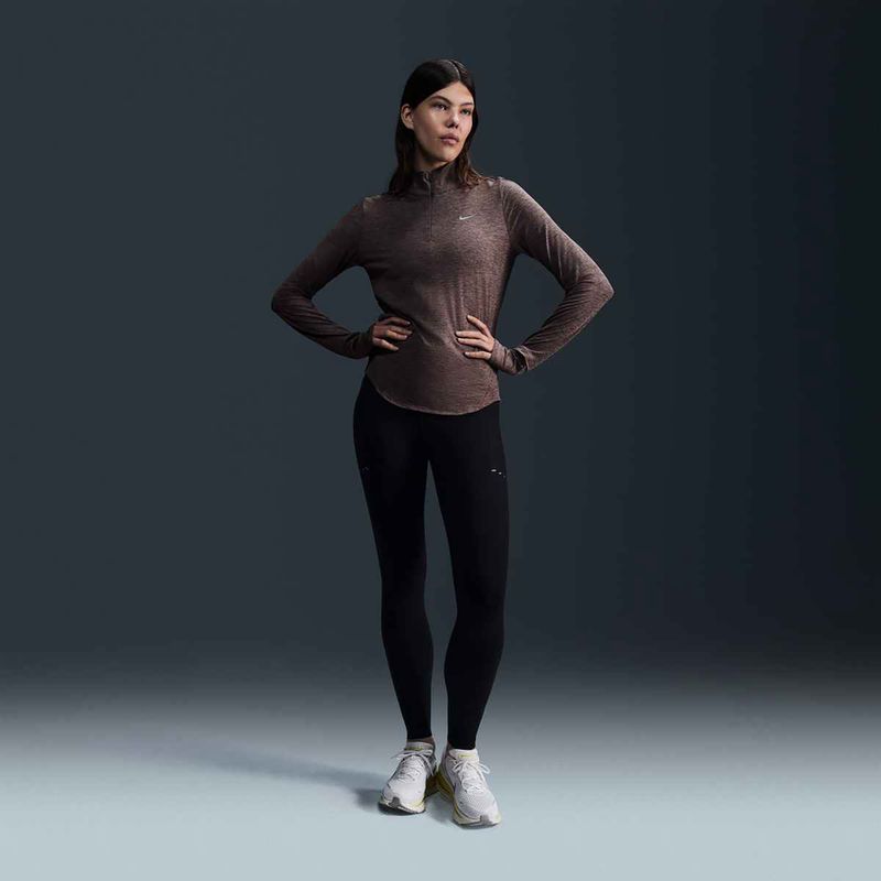 Легінси для бігу жіночі Nike Swift 7/8 black 4