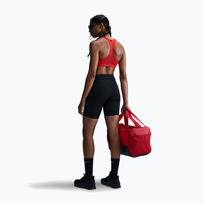 Шорти для тренувань жіночі Nike Universa High Waisted Biker 8" black/anthracite/dark smoke grey 3