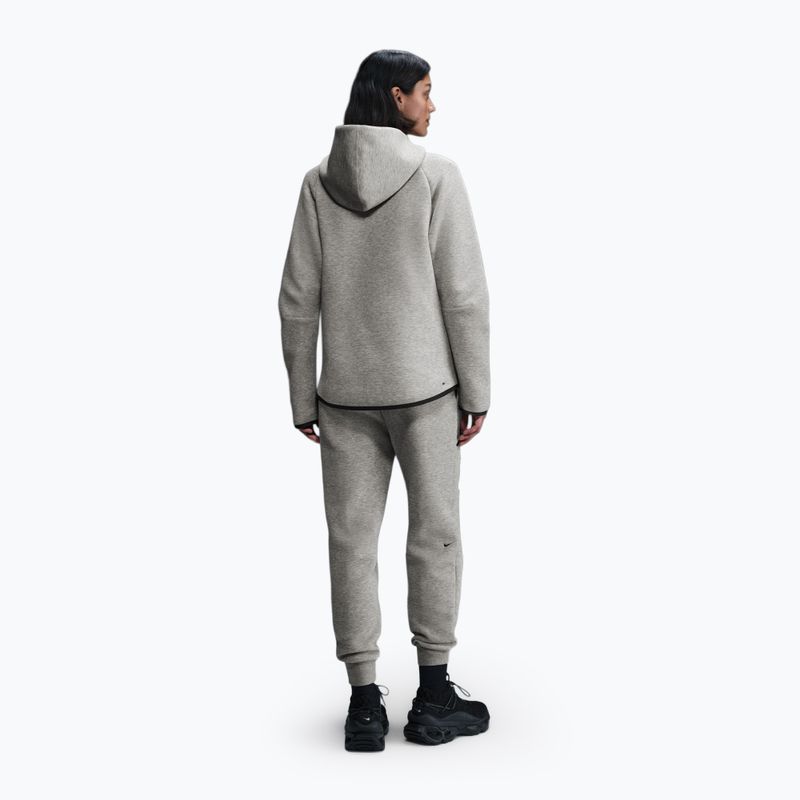 Кофта жіноча Nike Sportswear Tech Fleece Windrunner dark grey heather/black 3