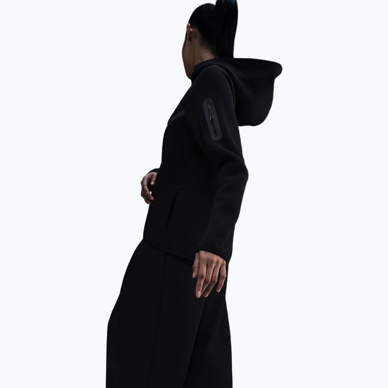 Кофта жіноча Nike Sportswear Tech Fleece Windrunner black/black 4