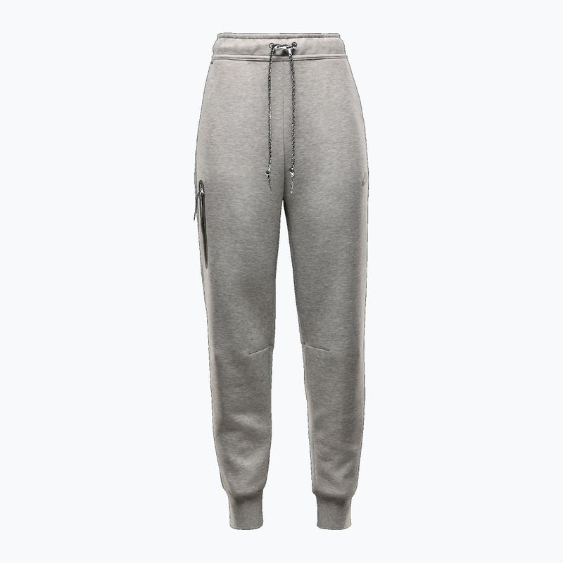 Штани жіночі Nike Sportswear Tech Fleece Mid-Rise dark grey heather/black 6