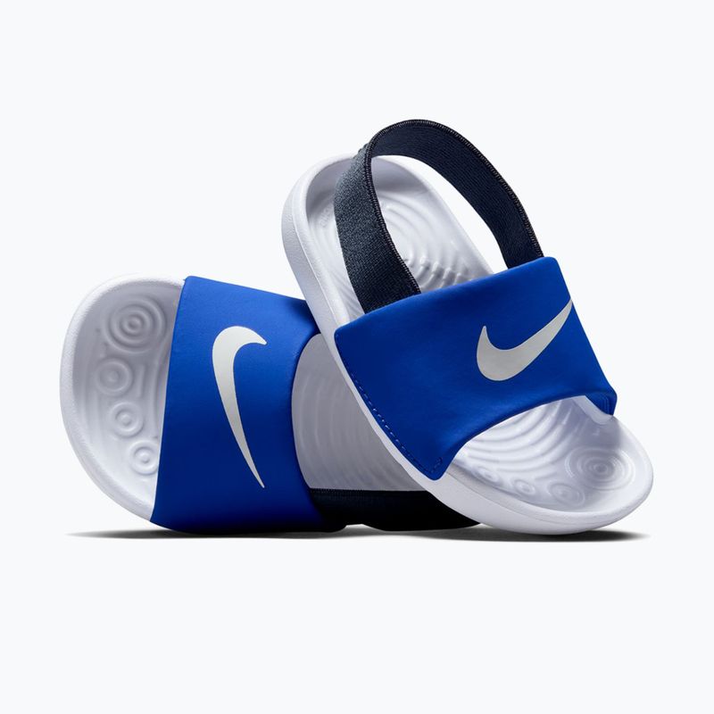 Шльопанці дитячі Nike Coffee game royal/thunder blue/white/white 3