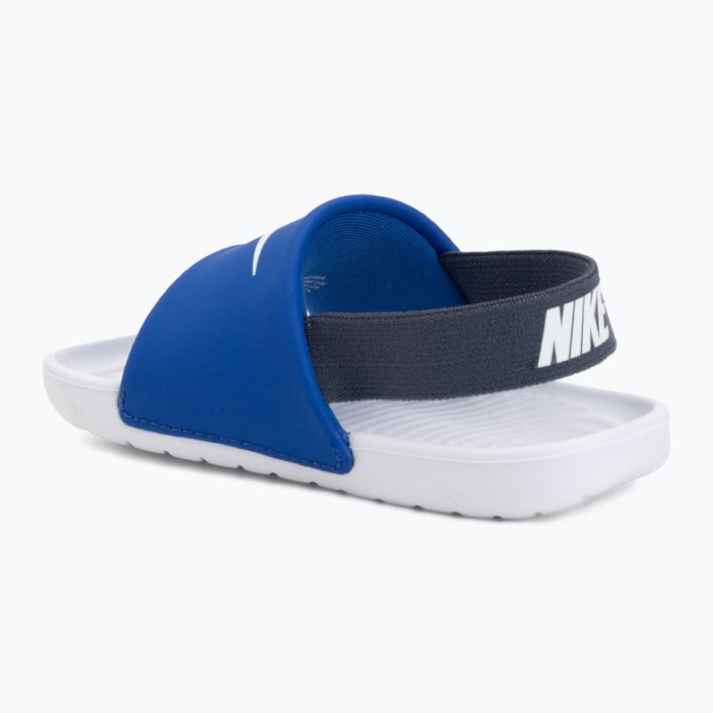 Шльопанці дитячі Nike Coffee game royal/thunder blue/white/white 3