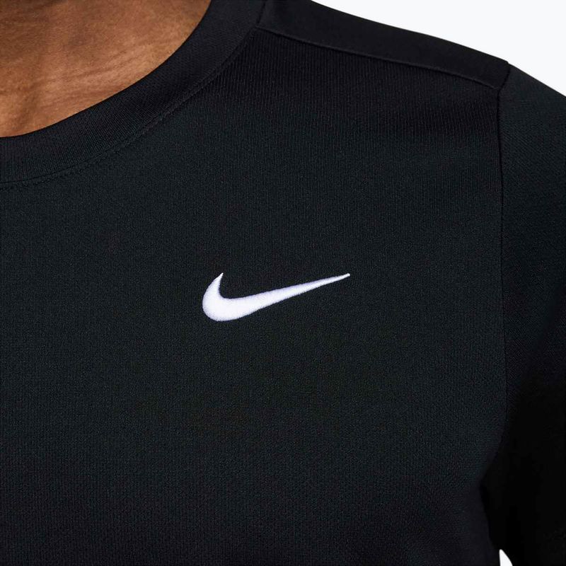 Чоловіча тенісна футболка Nike Court Dri-Fit Victory чорна/біла 5