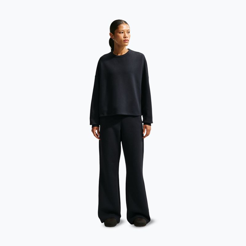 Кофта тренувальна жіноча Nike 24.7 ImpossiblySoft Black/Dark Smoke Grey 2