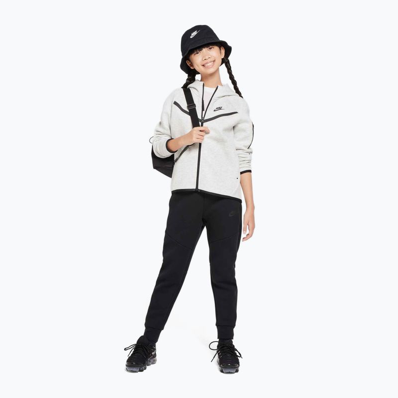 Кофта дитяча Nike Sportswear Tech Fleece light grey/heather/black/black 2