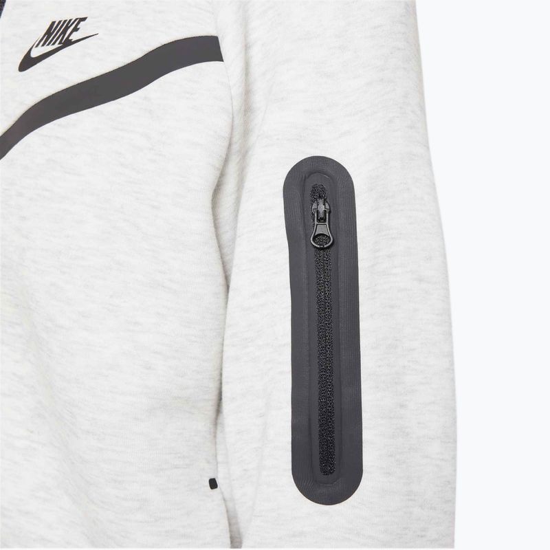 Кофта дитяча Nike Sportswear Tech Fleece light grey/heather/black/black 6