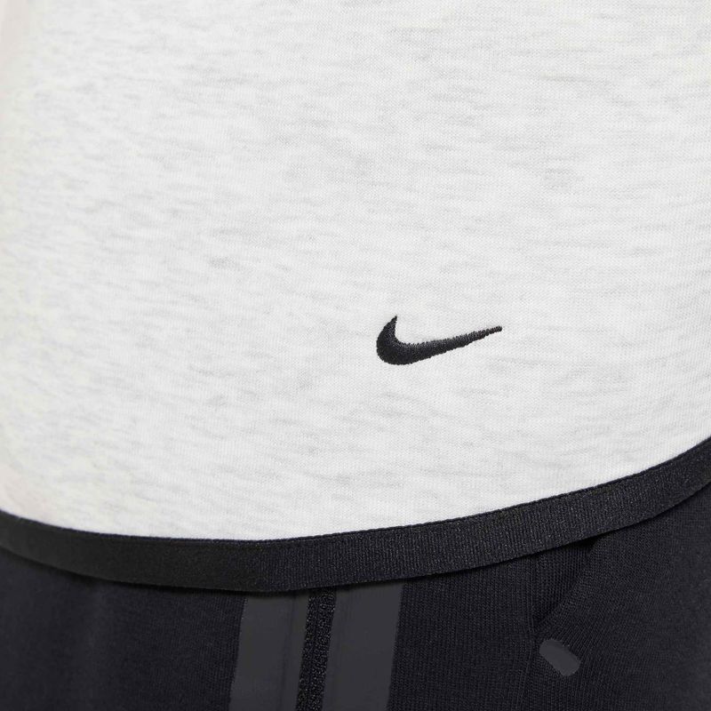 Кофта дитяча Nike Sportswear Tech Fleece light grey/heather/black/black 8