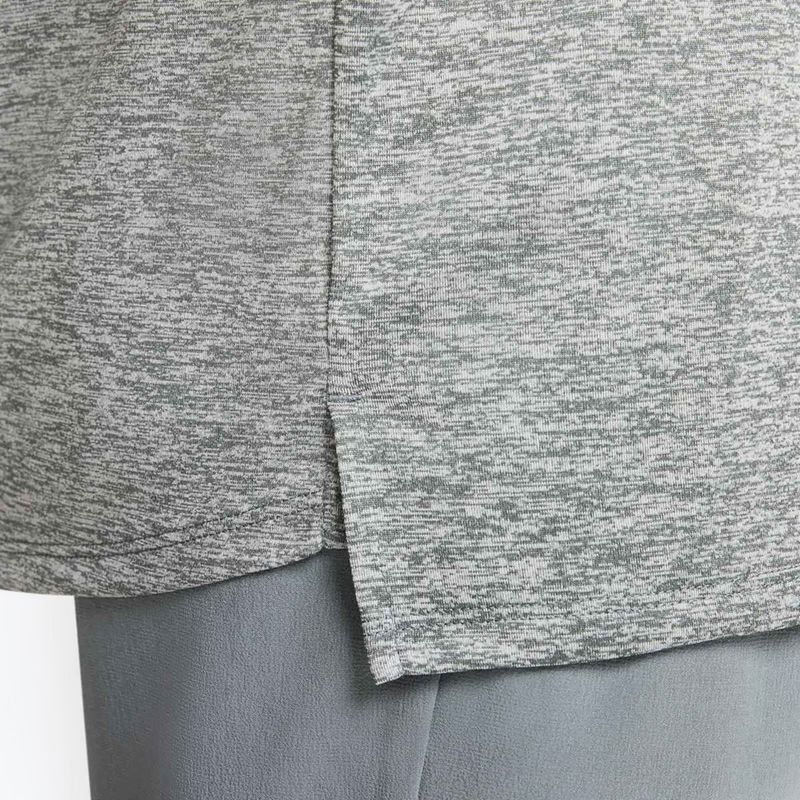 Футболка для бігу чоловіча Nike Stride ADV smoke grey / heather 6
