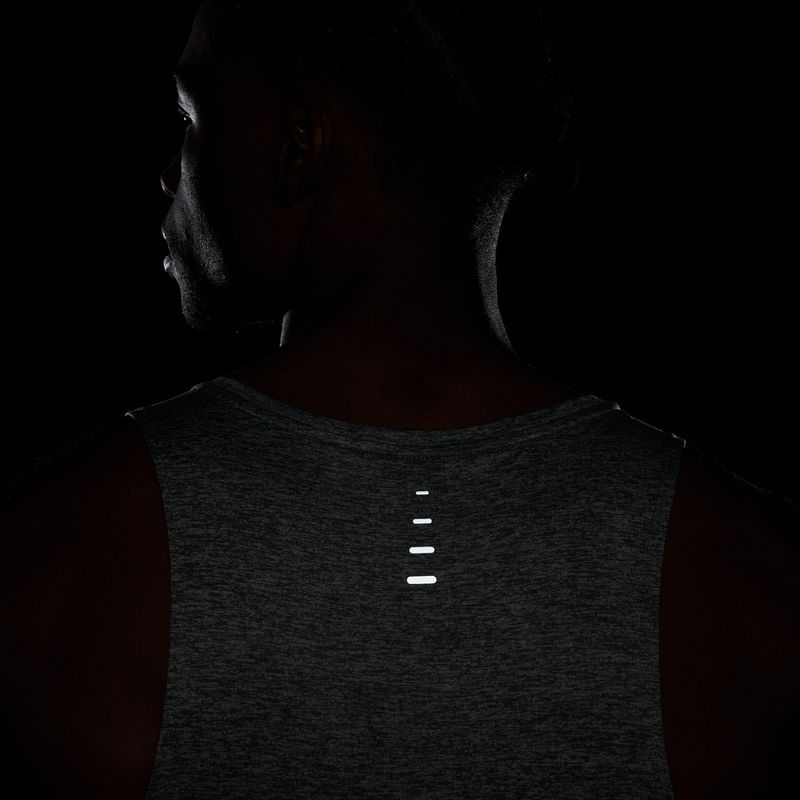 Чоловіча бігова футболка Nike Stride Dri-Fit ADV smoke grey/heather 8