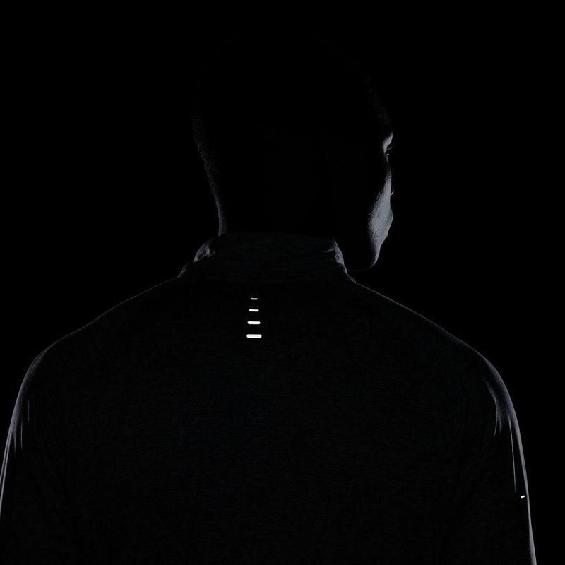 Кофта для бігу чоловіча Nike Stride 1/4 Zip Dri-Fit smoke grey/heather 11