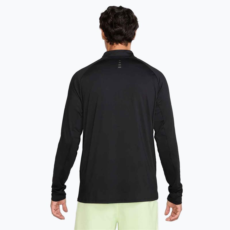 Кофта для бігу чоловіча Nike Stride 1/4 Zip Dri-Fit black 3