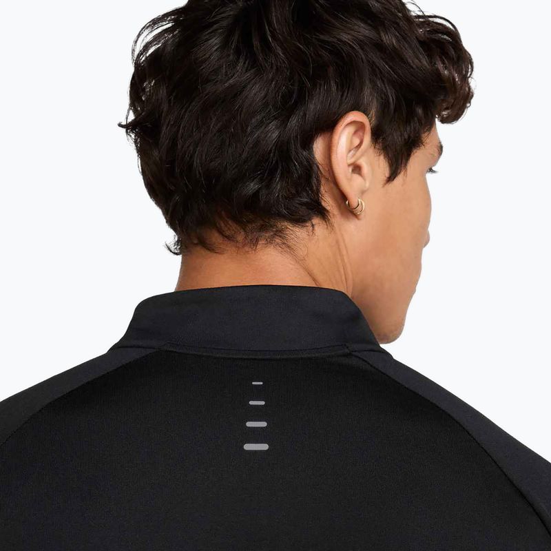 Кофта для бігу чоловіча Nike Stride 1/4 Zip Dri-Fit black 5