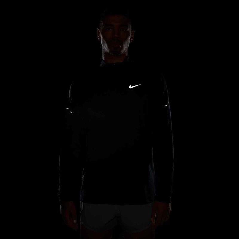 Кофта для бігу чоловіча Nike Stride 1/4 Zip Dri-Fit black 8