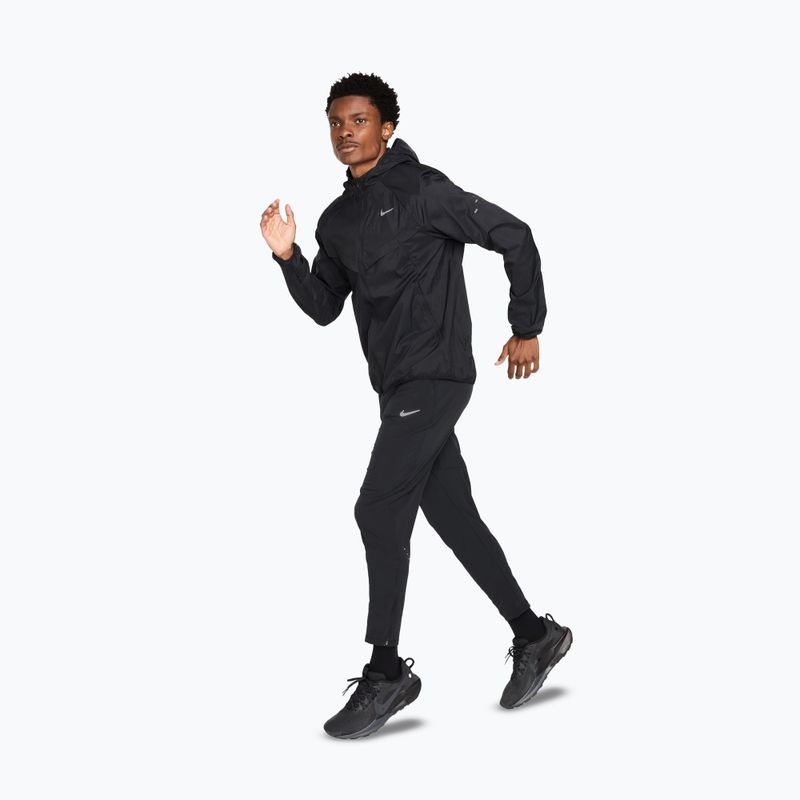 Kurtka do biegania męska Nike Stride Repel UV black/black 2