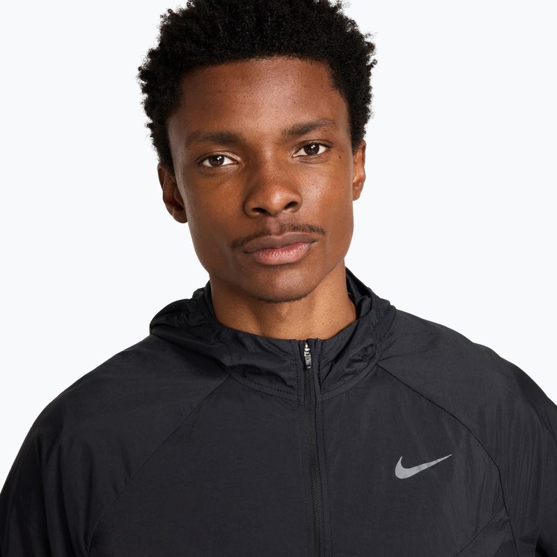 Куртка для бігу чоловіча Nike Stride Repel UV black/black 5