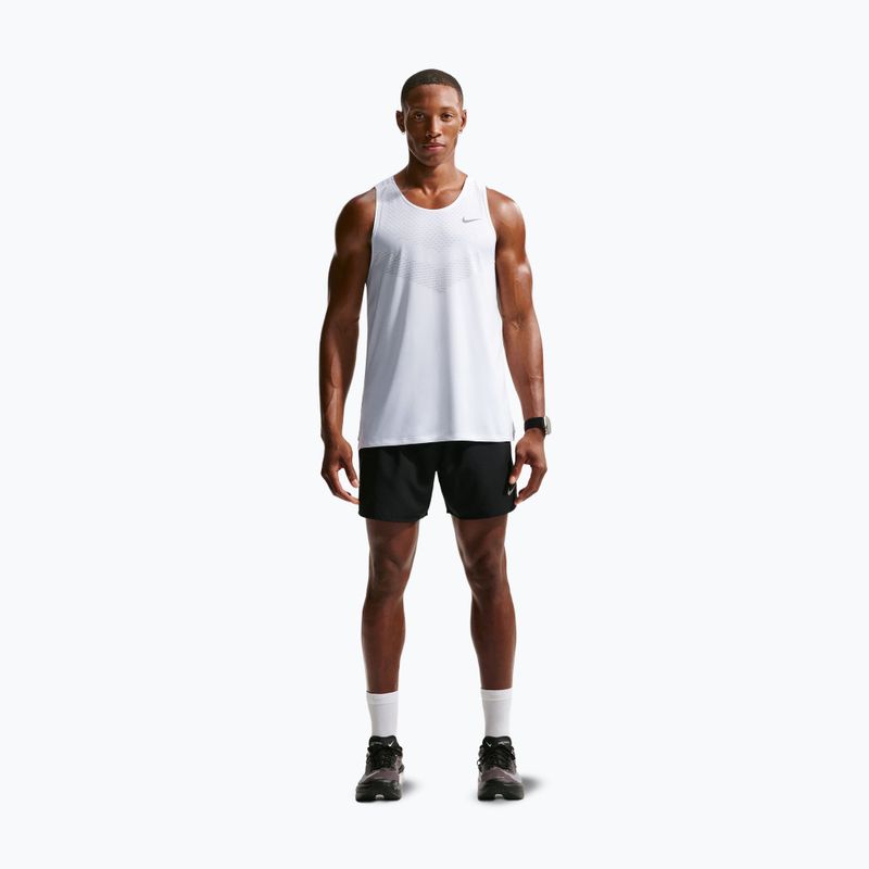 Футболка для бігу чоловіча Nike Stride white 2