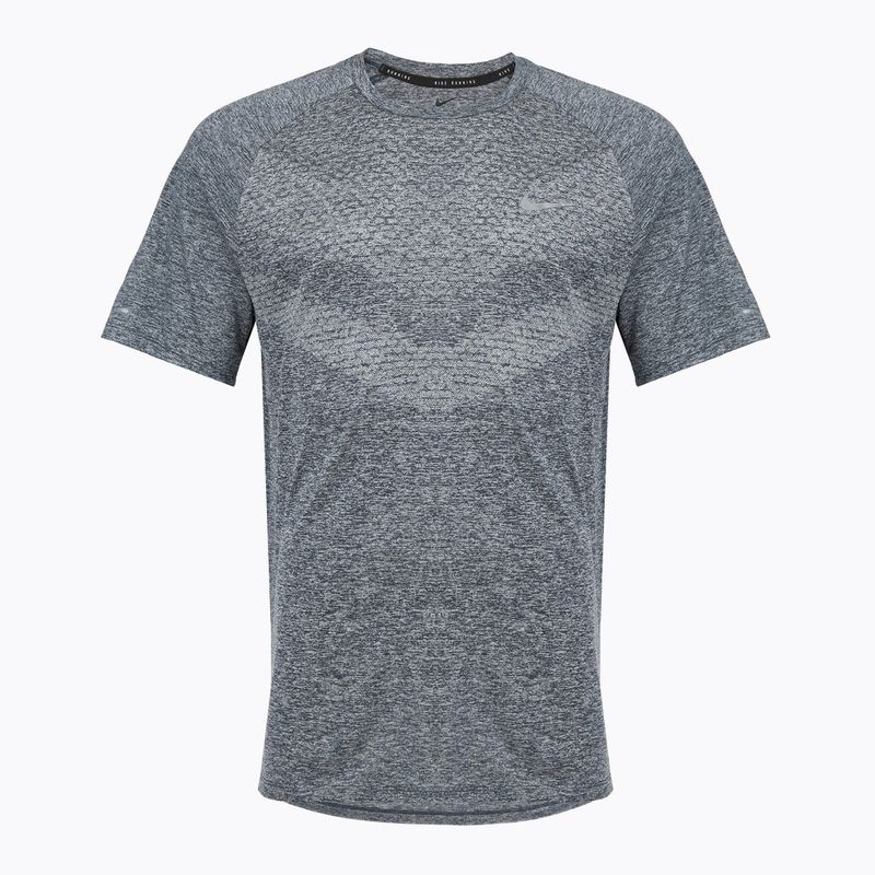 Футболка для бігу чоловіча Nike Stride ADV thunder blue / heather 11