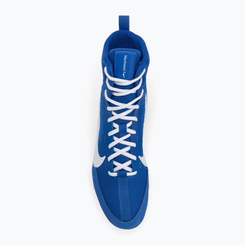 Кросівки боксерські Nike Machomai 3 game royal/white 5
